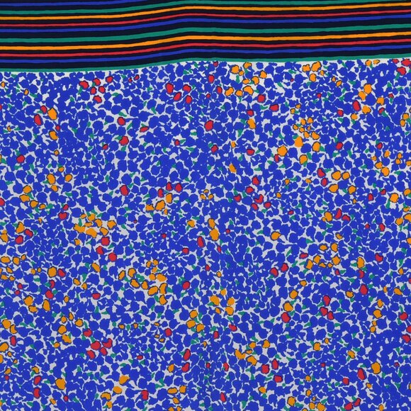 Givenchy Silk Scarf with Abstract Dot Pattern - Picture 3 of 9